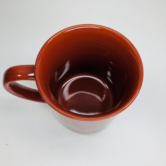 Vintage BRC 200 Game Brunswick Recreation Bowling Center Mug Brown EUC - Picture 4 of 9